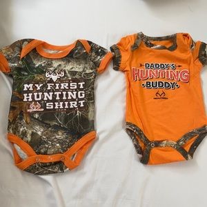 Daddy’s hunting onesies